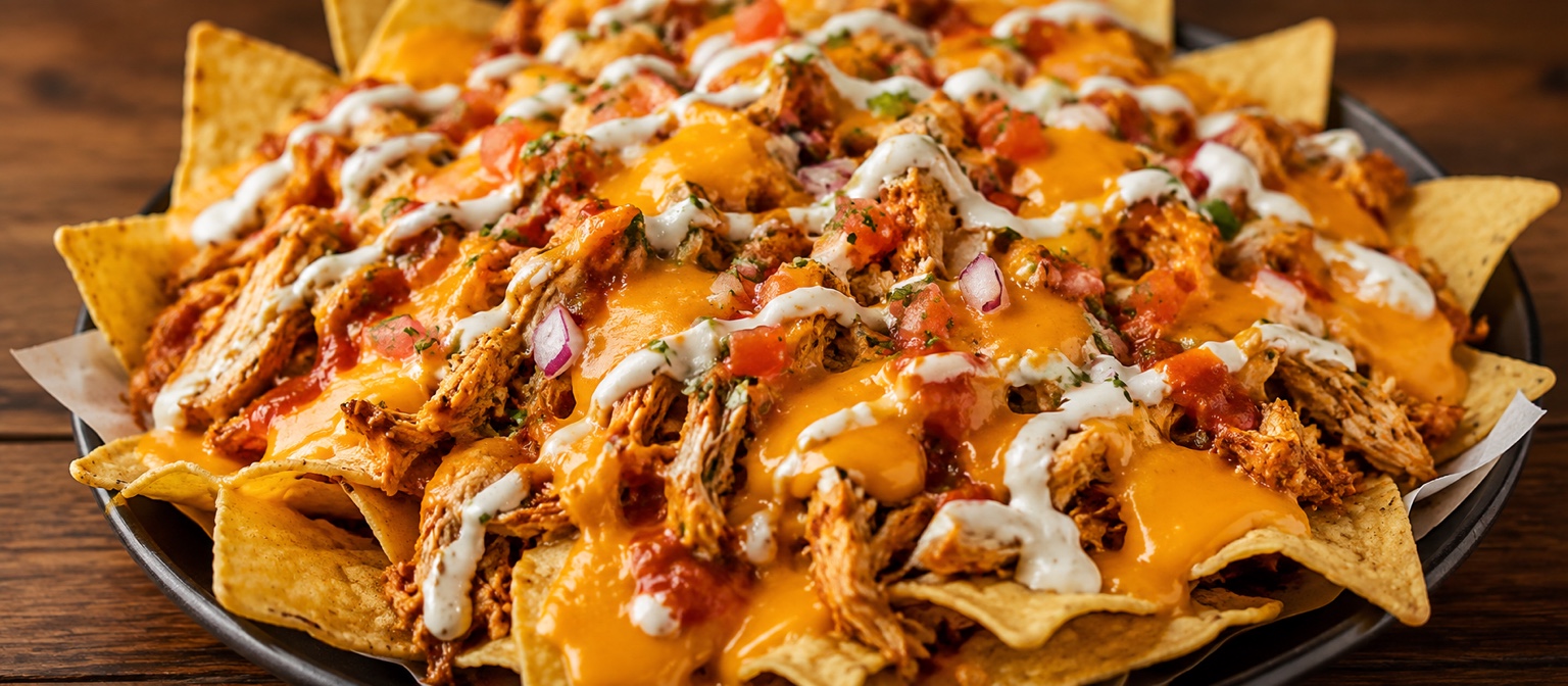 Nachos de pollo